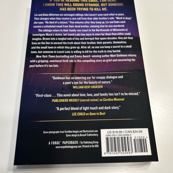 Still Waters Novel by Matt Goldman - Picture 2 of 2